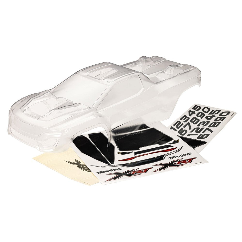 TRAXXAS BODY, XRT, CLEAR