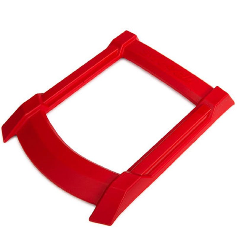 TRAXXAS SKID PLATE ROOF (BODY) (RED)/ 3X15MM CS (4) (REQUIRES #7713X TO MOUNT)
