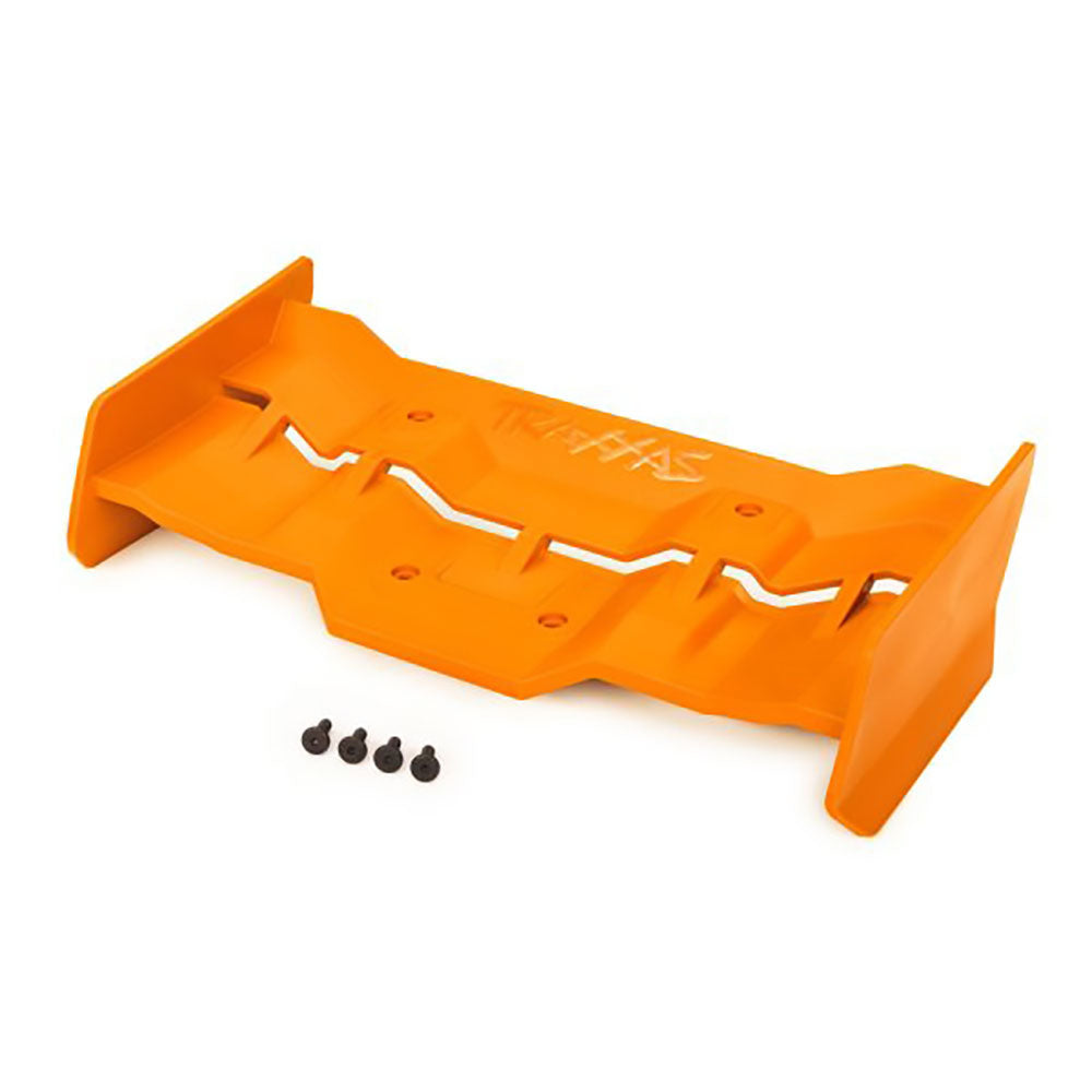 TRAXXAS WING, ORANGE/ 4X12 FCS (4)