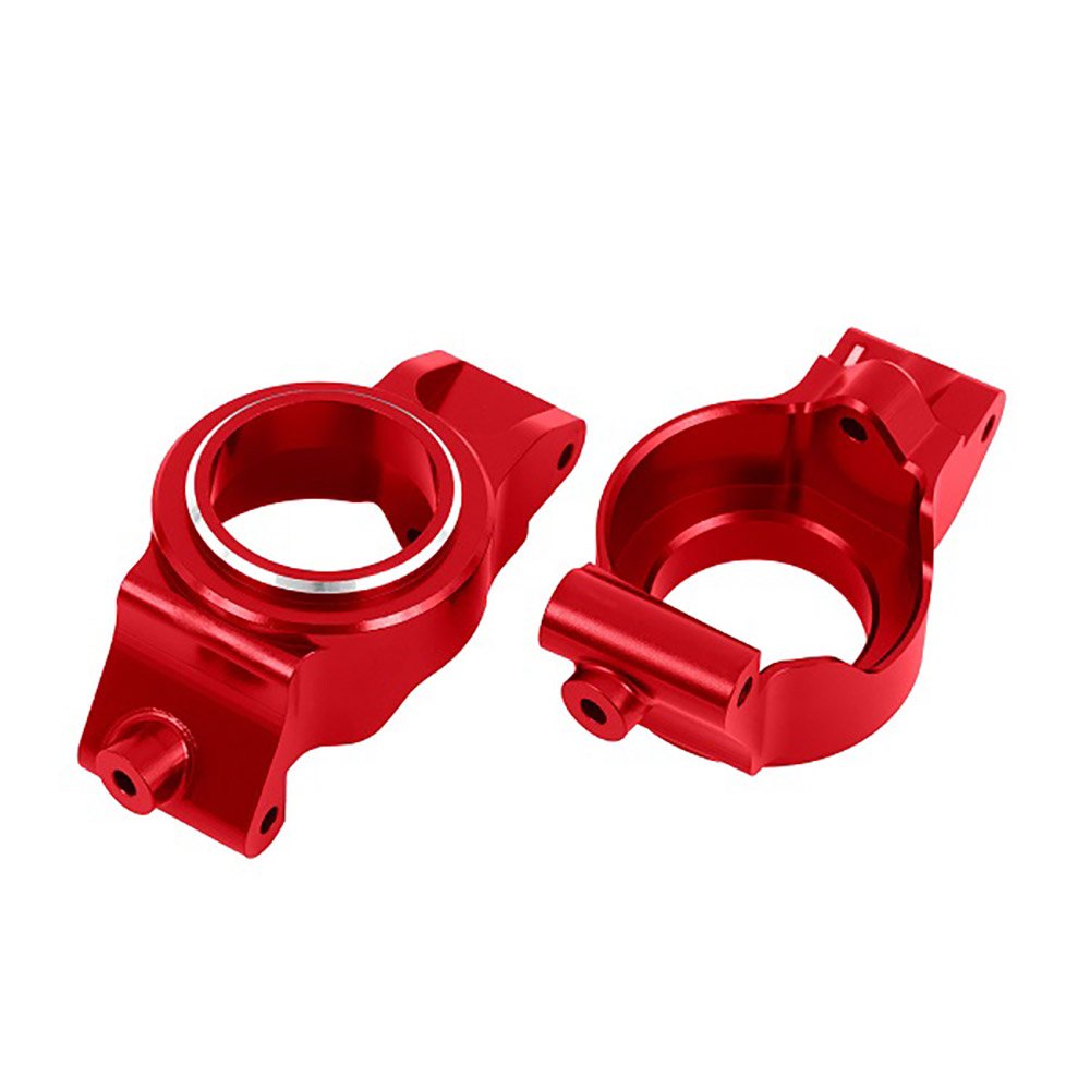 TRAXXAS CASTER BLOCKS ALUM RED