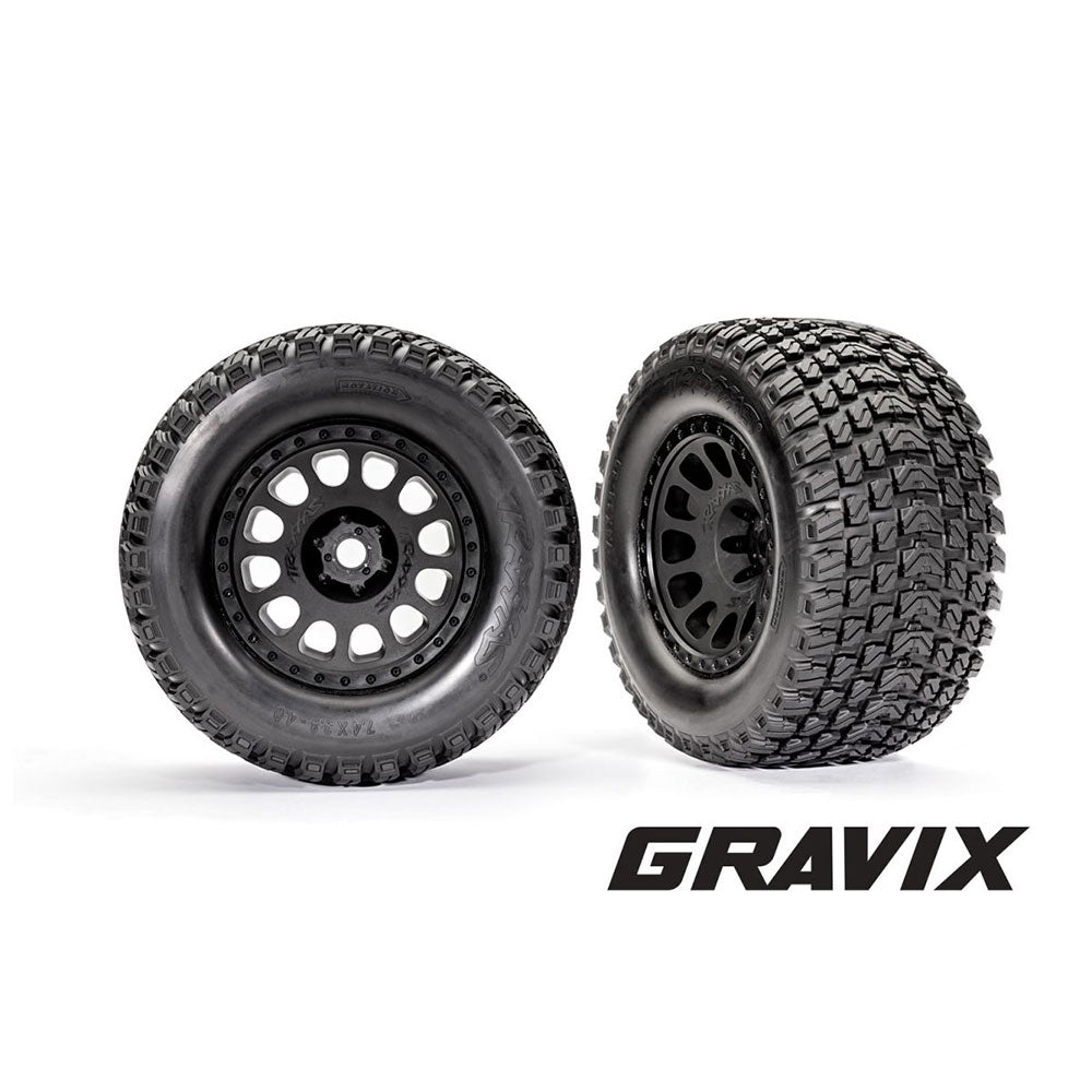TRAXXAS T&W XRT RACE BLK WHL GRVX TIRE