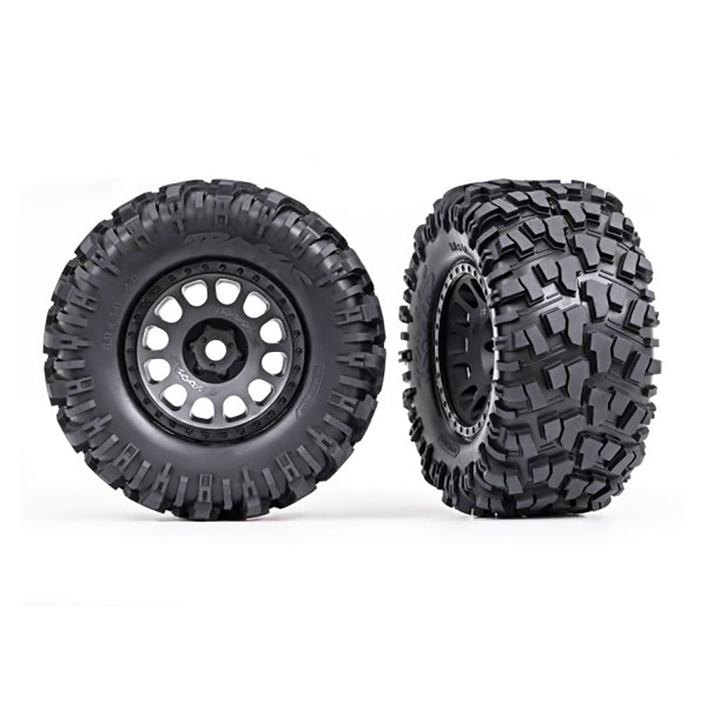 TRAXXAS T&W XRT RC BLK WH MAXX AT TIRE