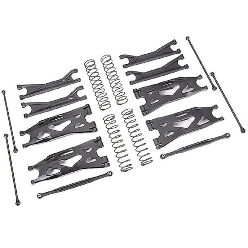 TRAXXAS SUSPENSION KIT X-MAXX WIDEMAXX BLACK
