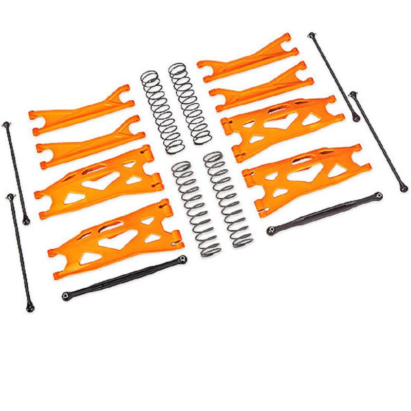 TRAXXAS SUSPENSION KIT X-MAXX WIDEMAXX ORANGE