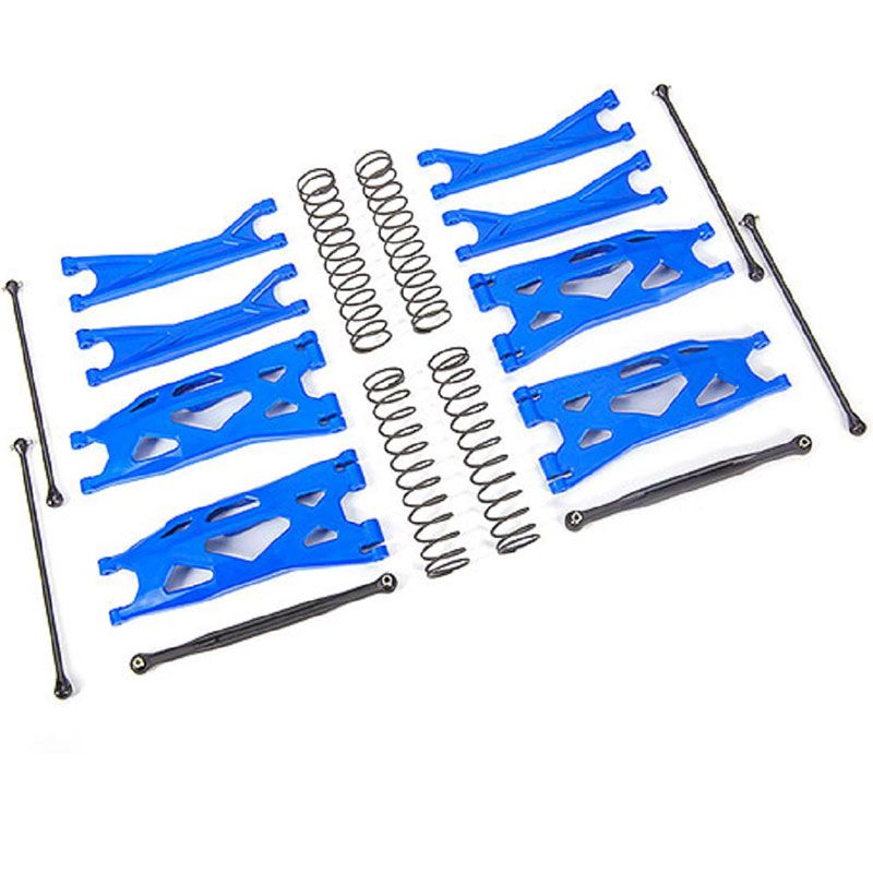 TRAXXAS SUSPENSION KIT X-MAXX WIDEMAXX BLUE