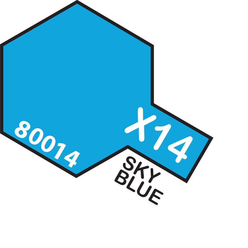 TAMIYA X-14 SKY BLUE