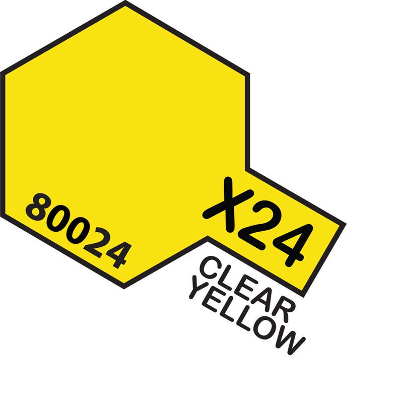 TAMIYA X-24 CLEAR YELLOW
