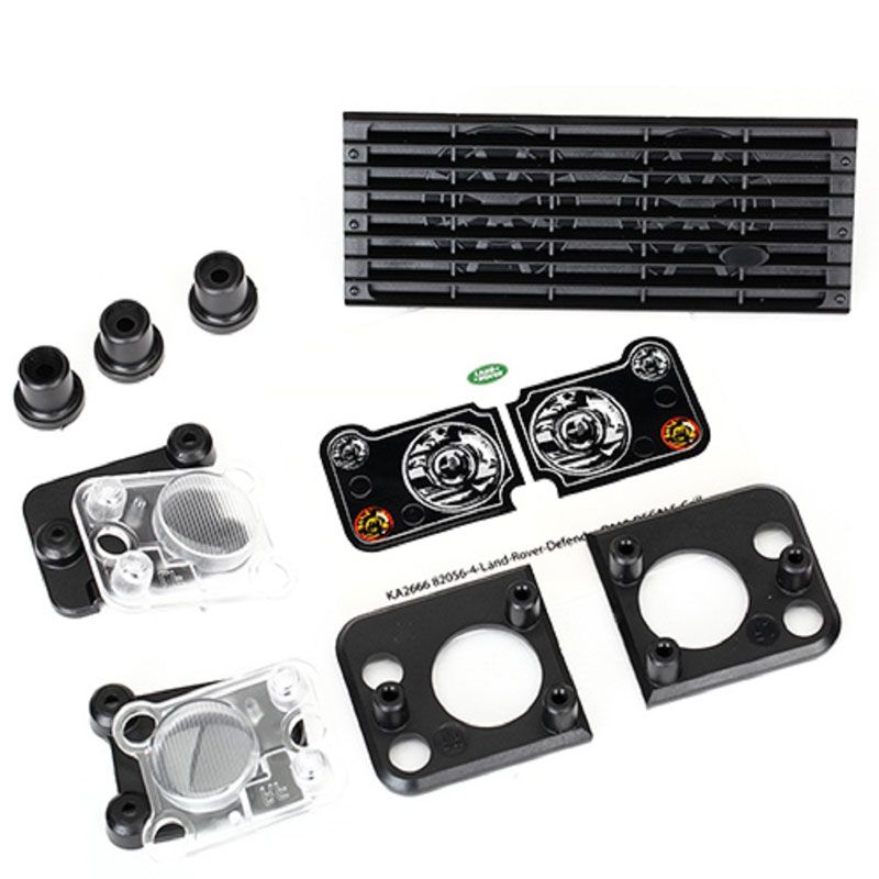 TRAXXAS GRILL L/ROVER MOUNT/HOUSING/LENS
