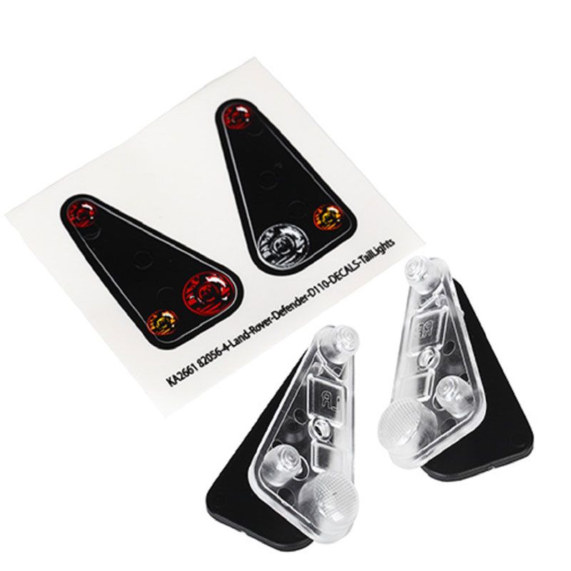TRAXXAS TAIL LIGHT HOUSING (2) LENS DECALS L&R