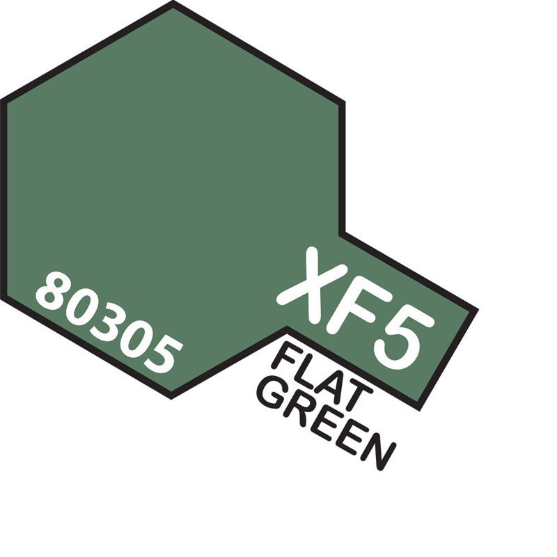 TAMIYA XF-5 FLAT GREEN