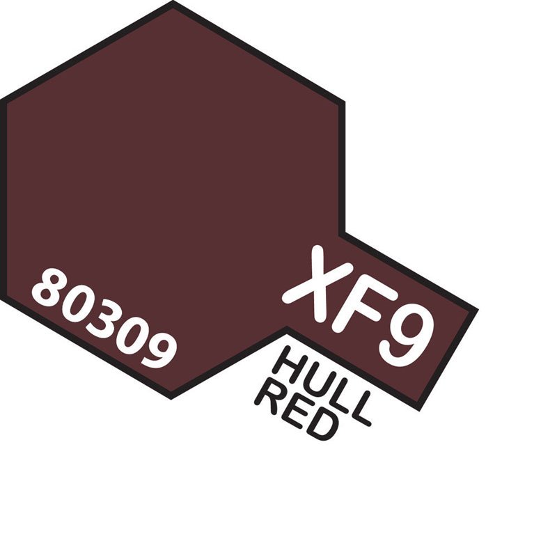 TAMIYA XF-9 HULL RED