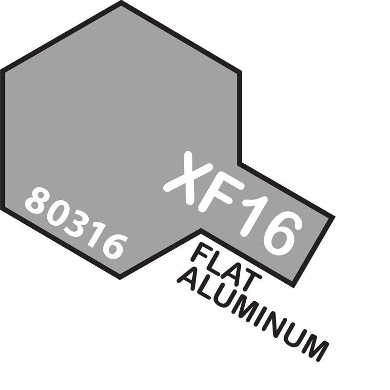TAMIYA XF-16 FLAT ALUMINUM
