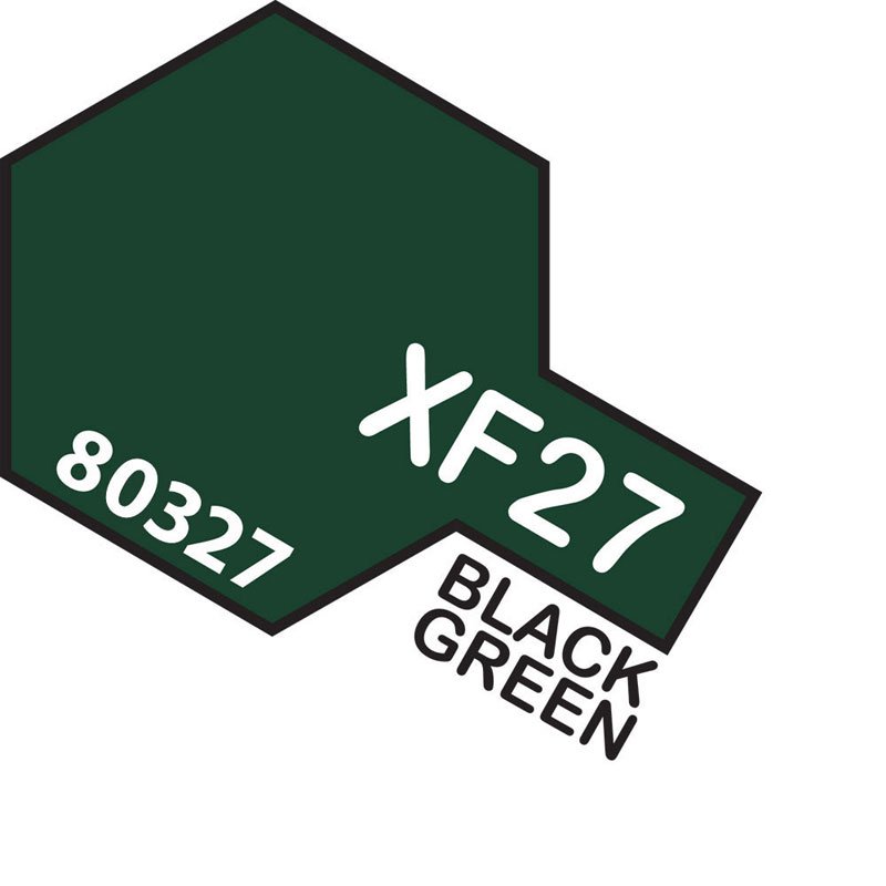 TAMIYA XF-27 BLACK GREEN