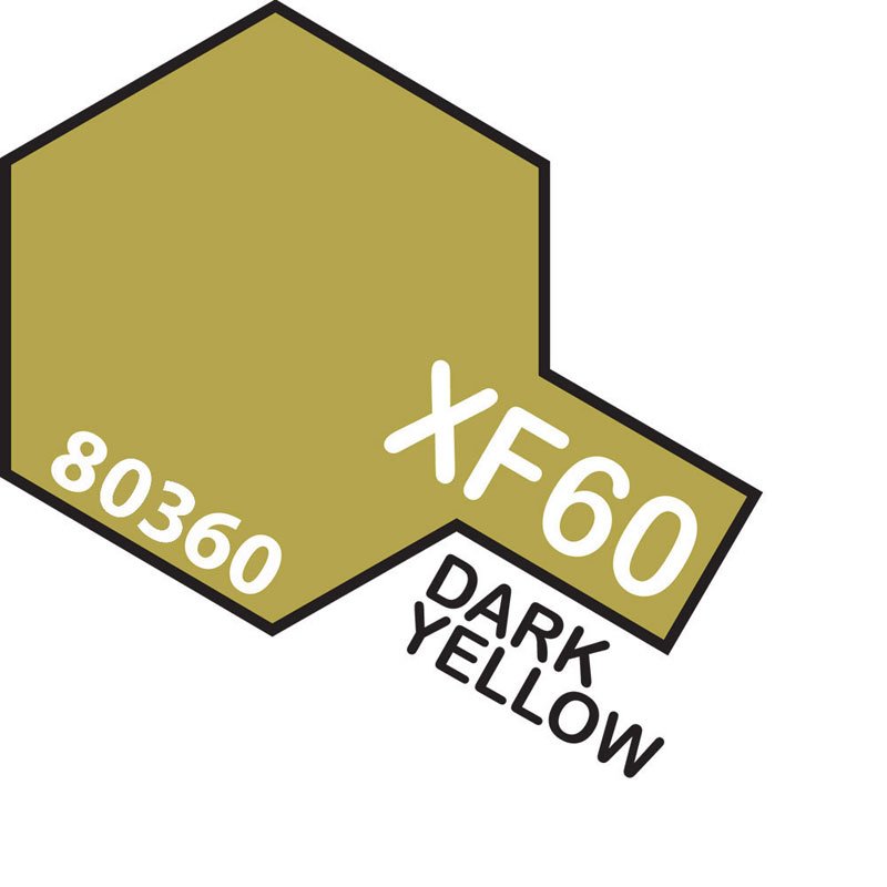 TAMIYA XF-60 DARK YELLOW