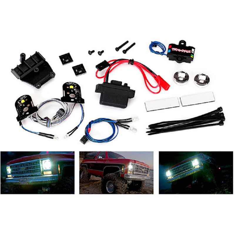 TRAXXAS LED LIGHT SET COMPLETE WITH POWER SUPPLY