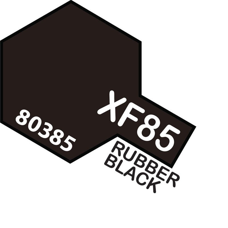 TAMIYA XF-85 RUBBER BLACK