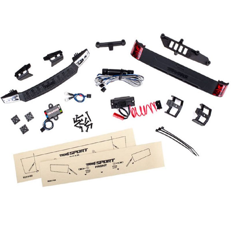 TRAXXAS LED LIGHT SET COMPLETE WITH POWER SUPPLY