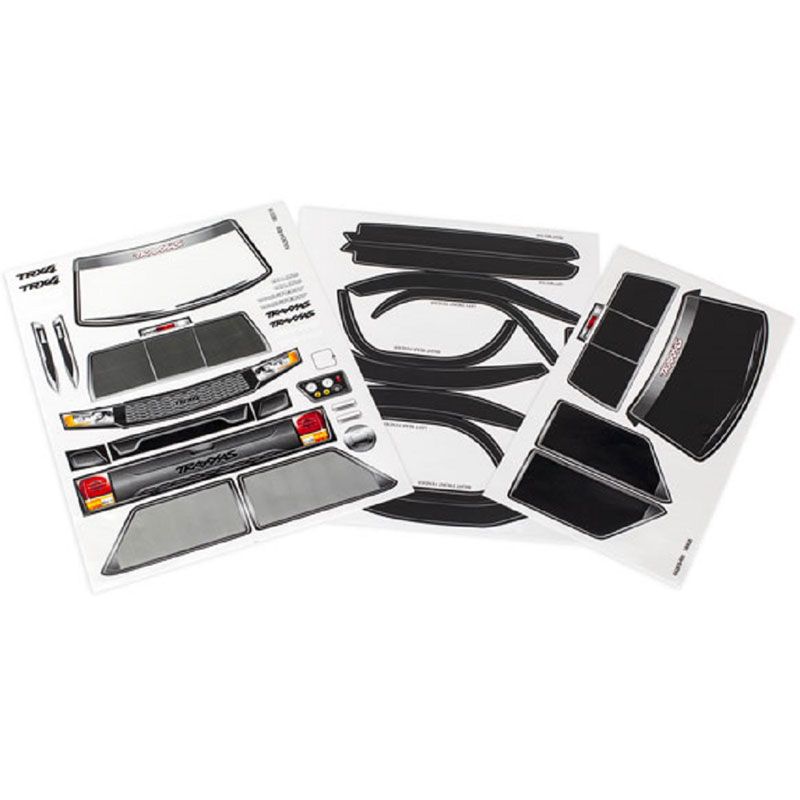 TRAXXAS DECAL SHEET TRX-4 SPORT