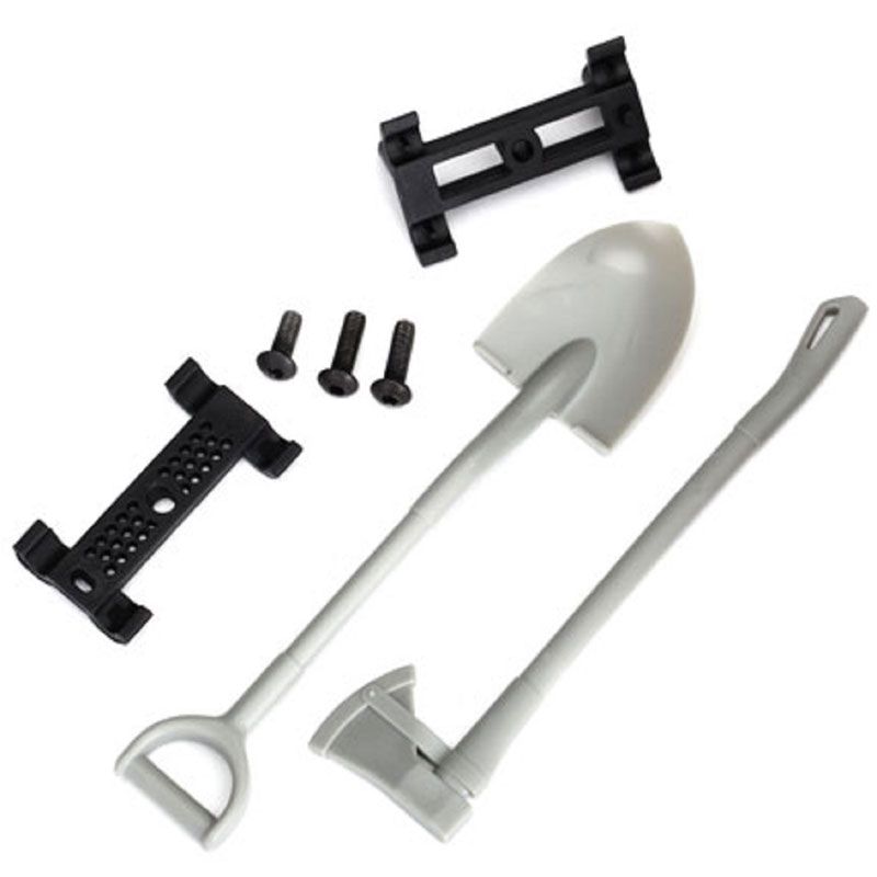 TRAXXAS TRX4 SPORT SHOVEL & AXE W/MOUNT