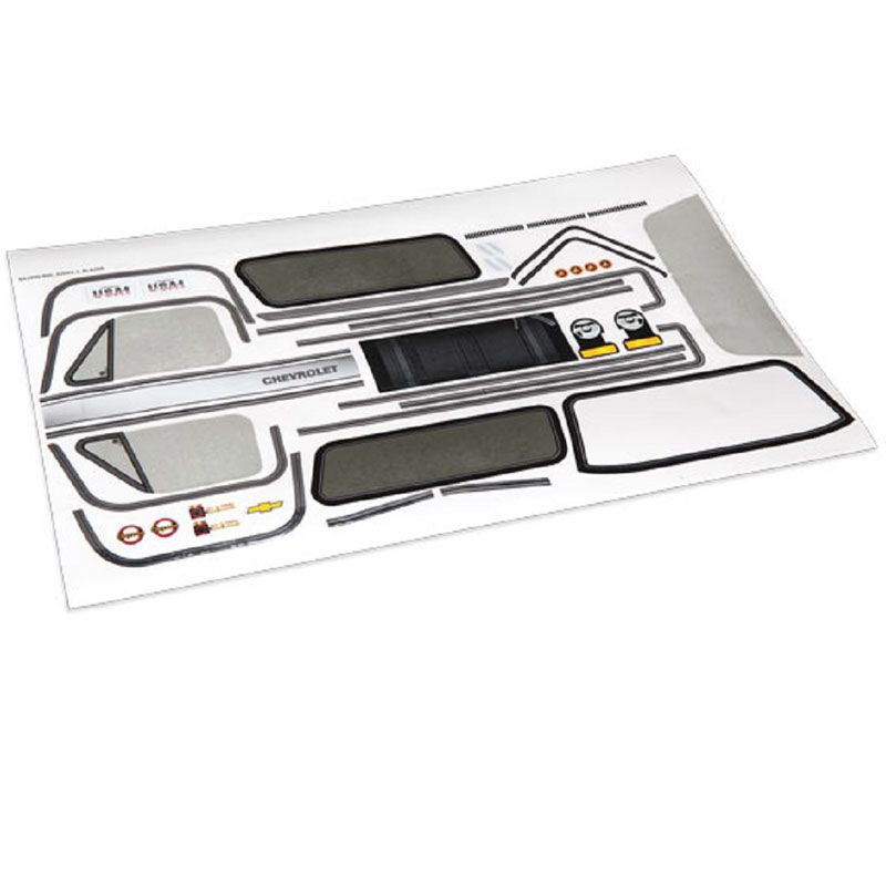 TRAXXAS DECAL SHEET CHEVROLET BLAZER (1979)
