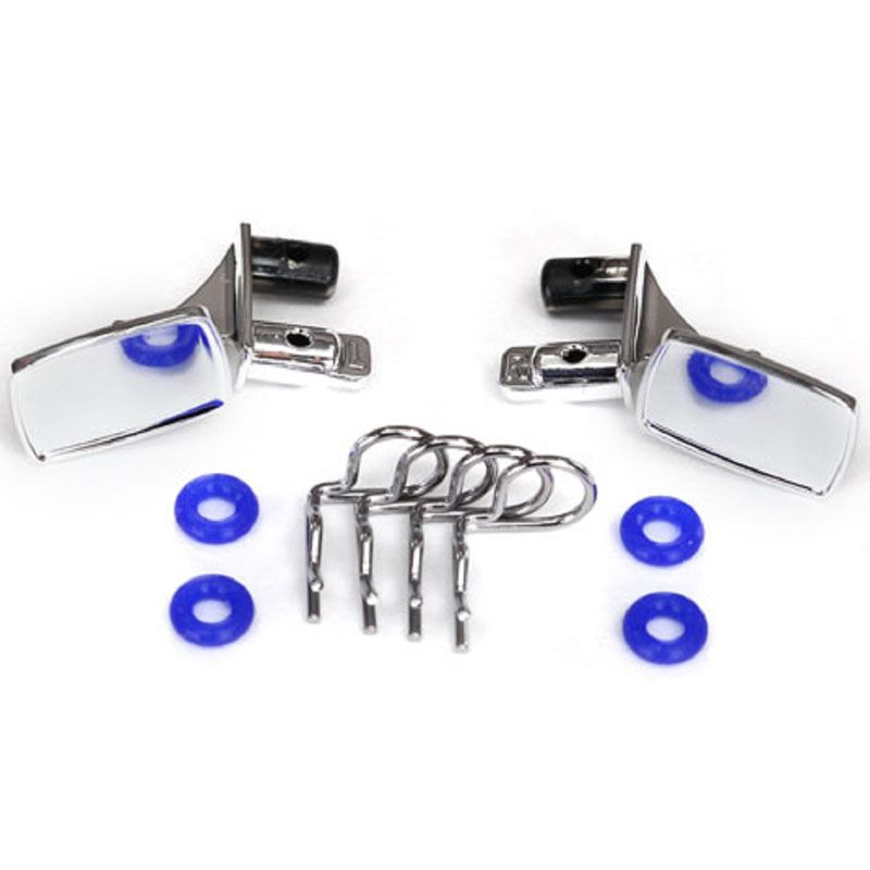 TRAXXAS MIRRORS SIDE CHROME L&R