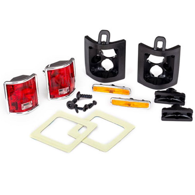 TRAXXAS TAIL LIGHTS L&R TAIL LIGHT RETAINERS SIDE MARKER LIGHTS (2)