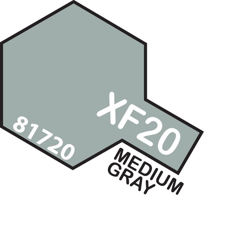 TAMIYA ACRYLIC MINI XF-20 MEDIUM GREY