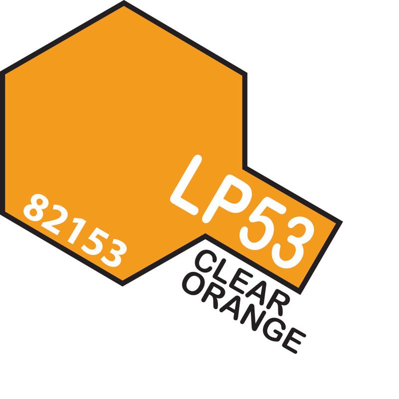 TAMIYA LP-53 CLEAR ORANGE