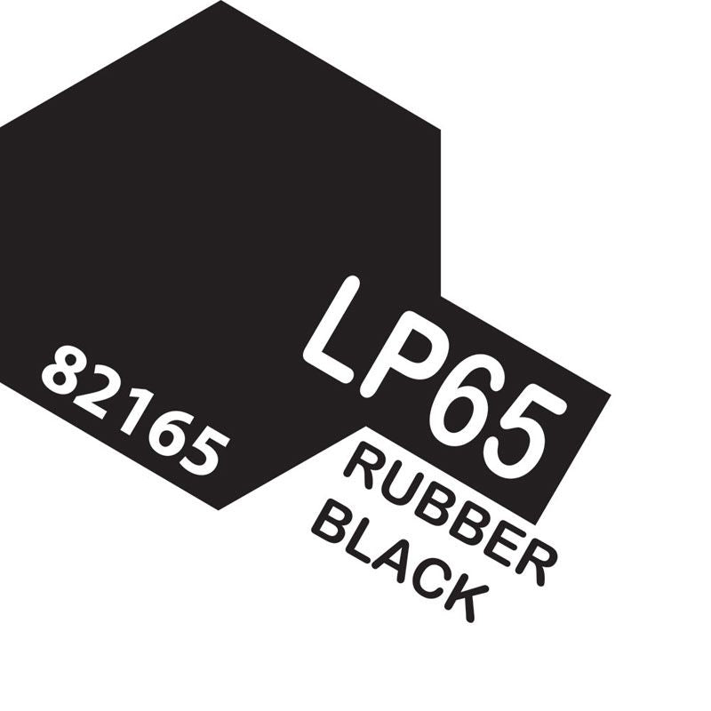 TAMIYA LP-65 RUBBER BLACK