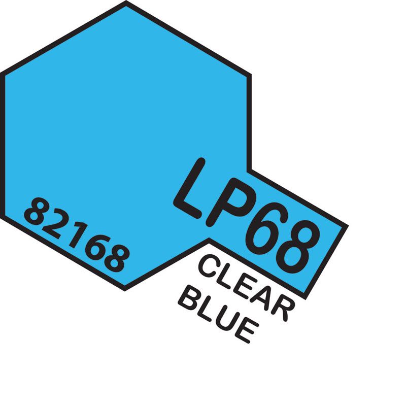 TAMIYA LP-68 CLEAR BLUE