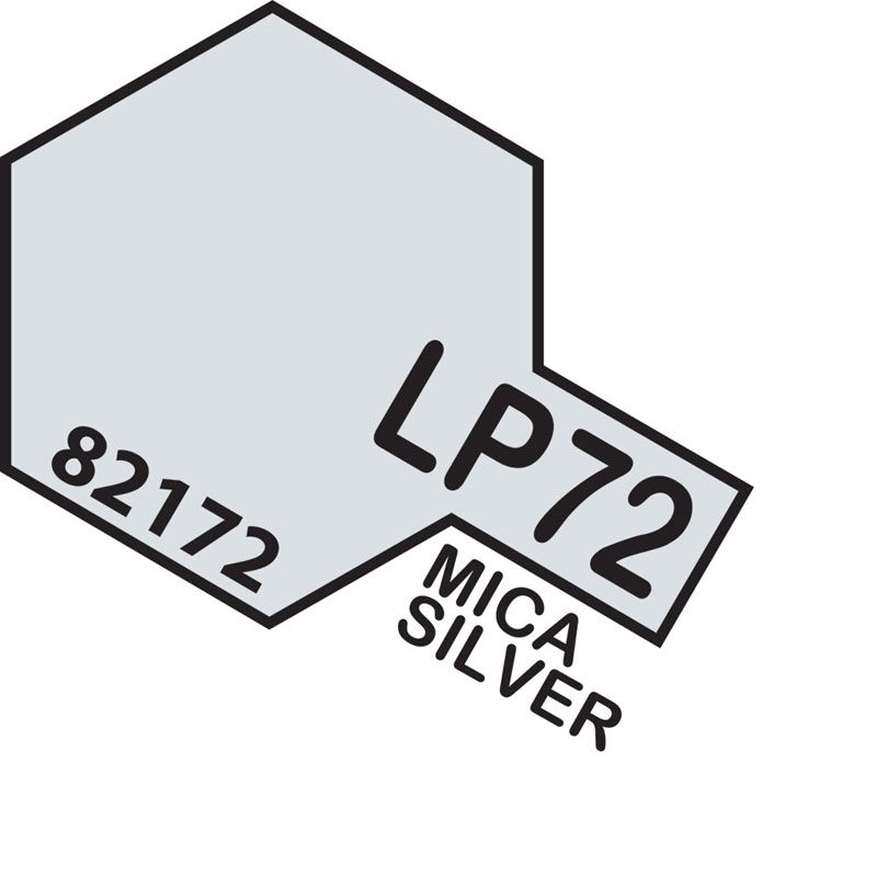 TAMIYA LP-72 MICA SILVER