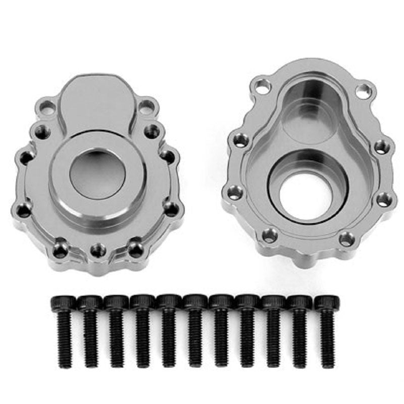 TRAXXAS PORTAL HOUSINGS OUTER 6061-T6 ALUM CHARCOAL GRAY-ANOD (2)