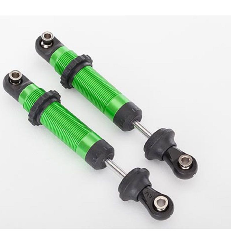 TRAXXAS SHOCKS GTS ALUMIN GREEN-ANOD ASSEMBLED