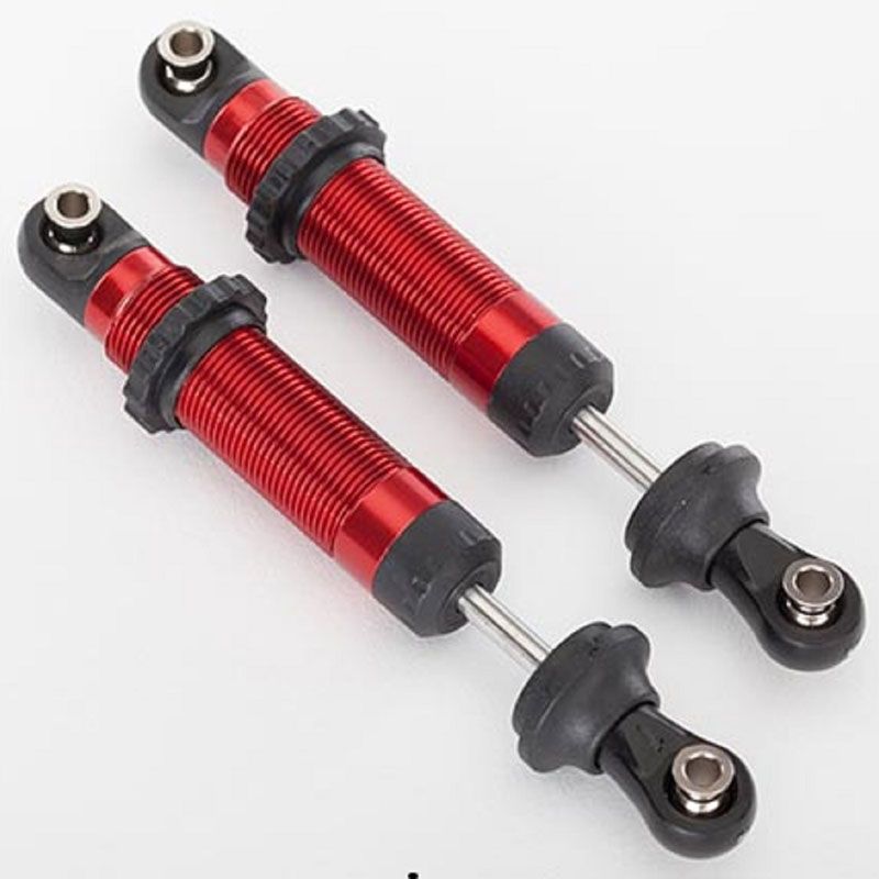 TRAXXAS SHOCKS GTS ALUMIN RED-ANOD ASSEMBLED