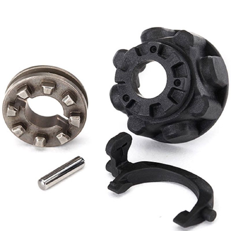 TRAXXAS CARRIER DIFF/DIFF SLIDER/T-LOCK FORK