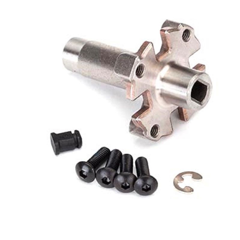 TRAXXAS SPOOL/ DIFFERENTIAL HOUSING PLUG/ E-CLIP