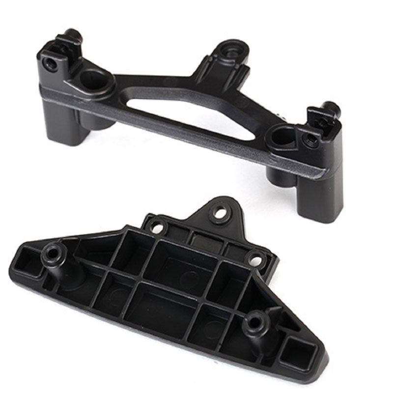 TRAXXAS BUMPER FRONT (1 EACH UPPER & LOWER)