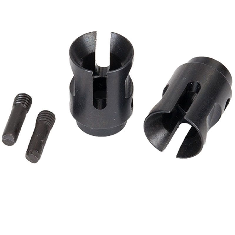 TRAXXAS DRIVE CUPS INNER (2) (STEEL CONSTANT-VELOCITY DRIVESHAFTS)/ SCREW PINS (2)