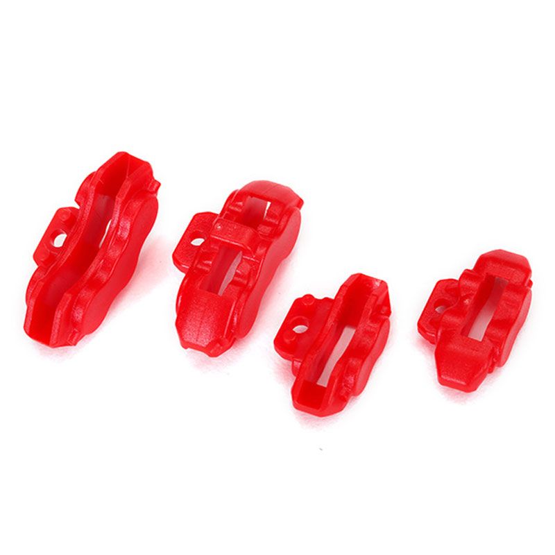 TRAXXAS BRAKE CALIPERS (RED) F & R