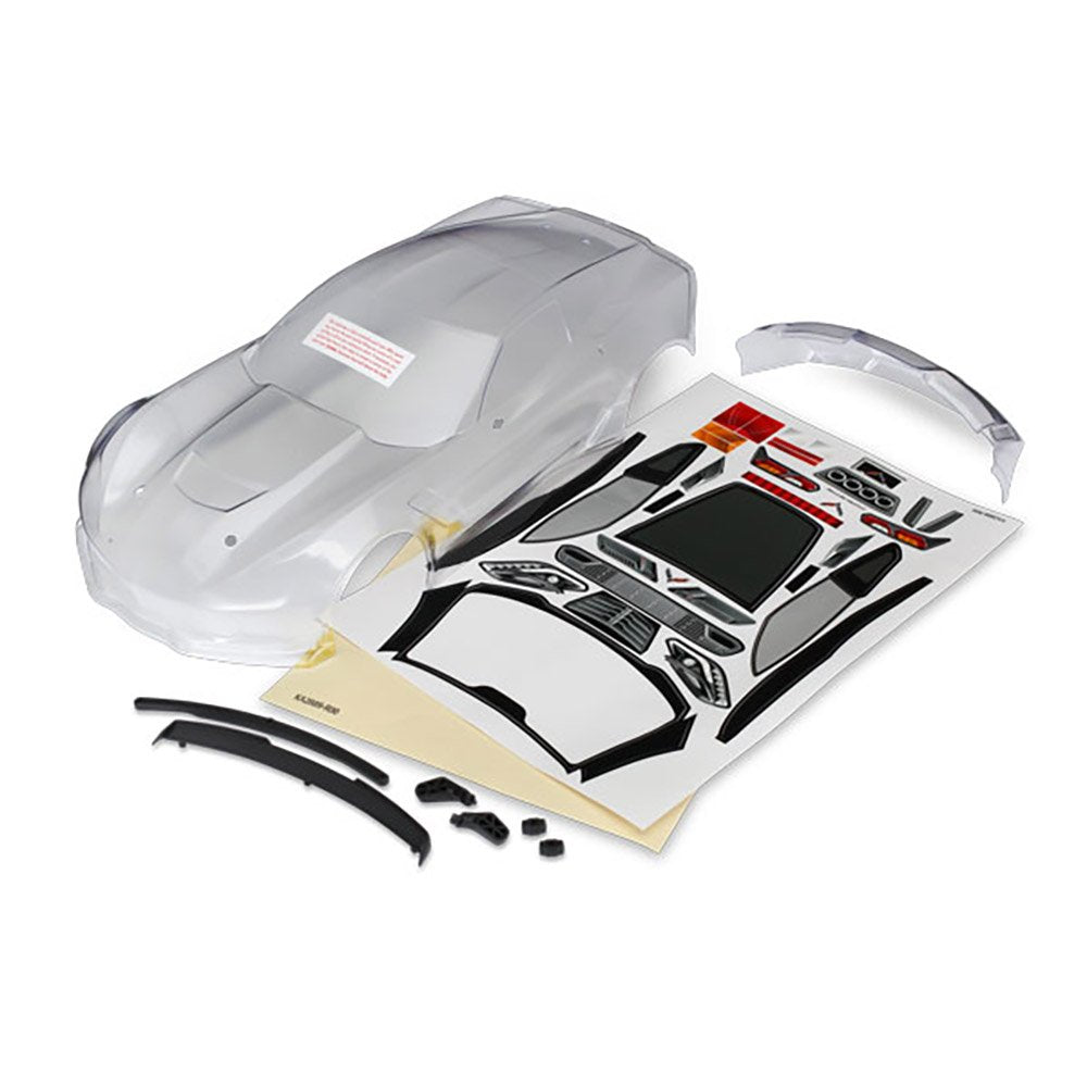 TRAXXAS BODY CHEVROLET CORVETTE Z06 CLEAR