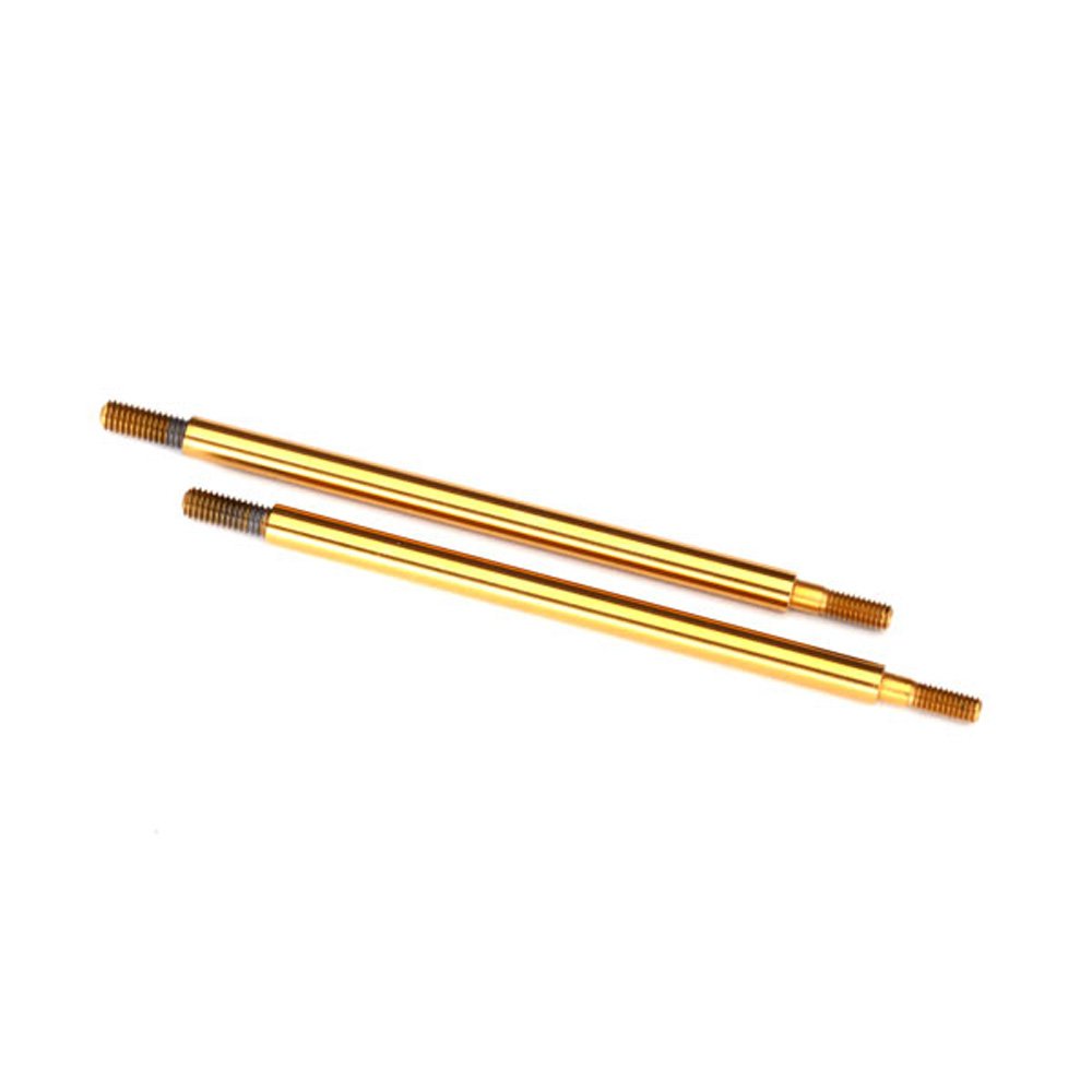 TRAXXAS 69 MM TIN-COATED GTR SHOCK SHAFTS (2)