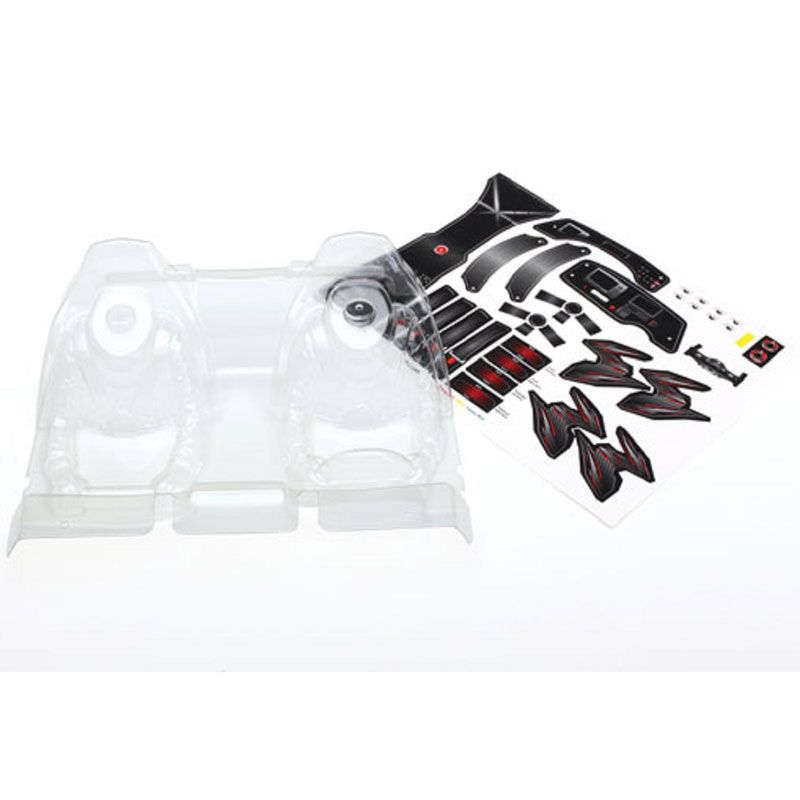 TRAXXAS INTERIOR CLEAR (UNPAINTED)