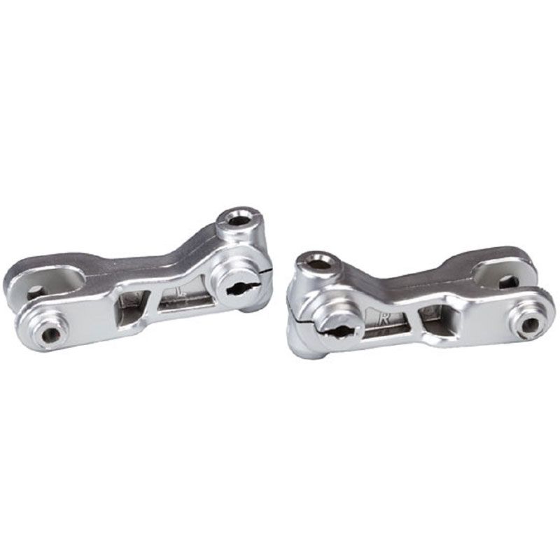 TRAXXAS SWAY BAR ARMS FRONT (SATIN-PLATED)