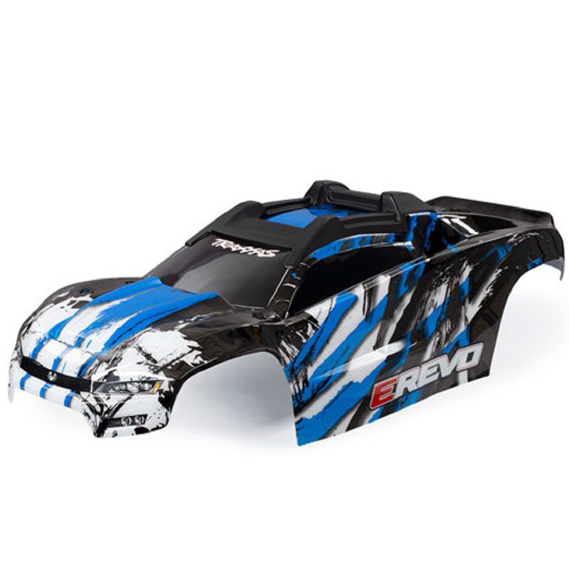 TRAXXAS BODY E-REVO BLUE