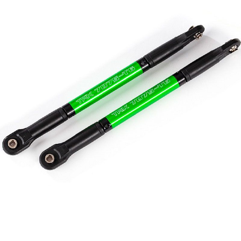 TRAXXAS PUSH RODS ALUM (GREEN-ANOD) HEAVY DUTY (2)