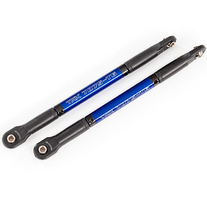 TRAXXAS PUSH RODS ALUM BLUE-ANOD HEAVY DUTY (2)