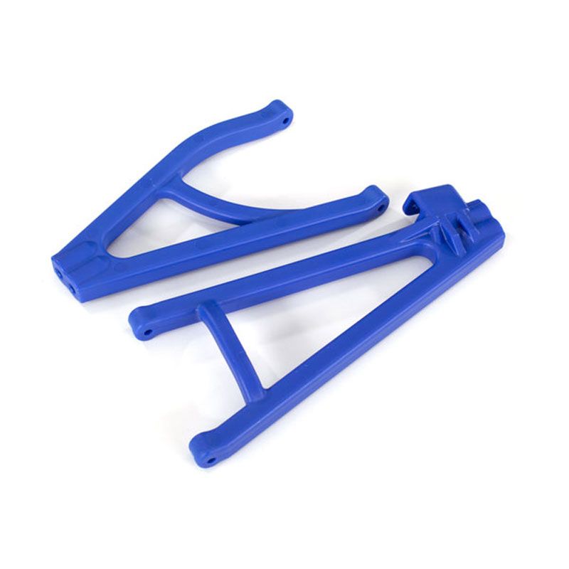TRAXXAS SUSPENSION ARMS BLUE REAR (RIGHT) HEAVY DUTY ADJUSTABLE WHEELBASE UPPER (1)/ LOWER (1)