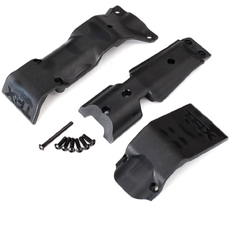 TRAXXAS SKID PLATE SET (F)/ SKID PLATE (R)