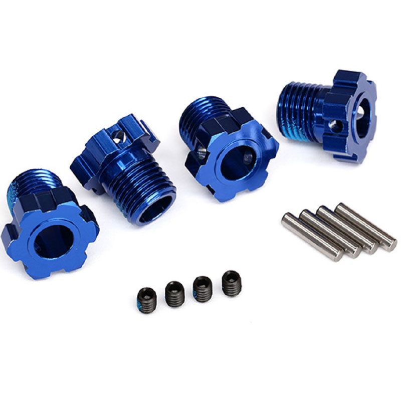 TRAXXAS WHEEL HUBS SPLINED 17MM