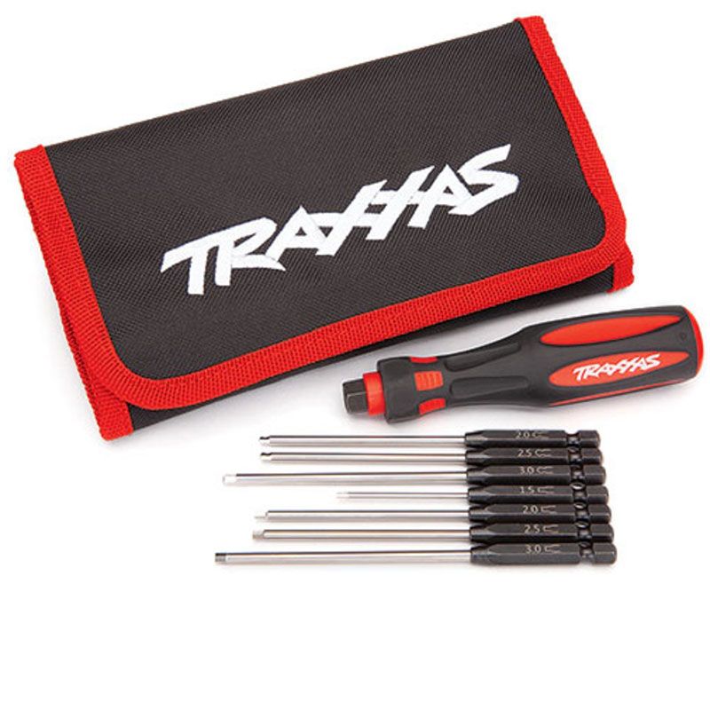 TRAXXAS SPEED BIT MASTER SET HEX DRIVER 7-PIECE STRAIGHT AND BALL END